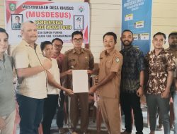 Desa Sungai Puring gelar Musyawarah Desa Khusus Pembentukan Koperasi Desa Merah Putih Sungai Puring