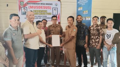 Desa Sungai Puring gelar Musyawarah Desa Khusus Pembentukan Koperasi Desa Merah Putih Sungai Puring